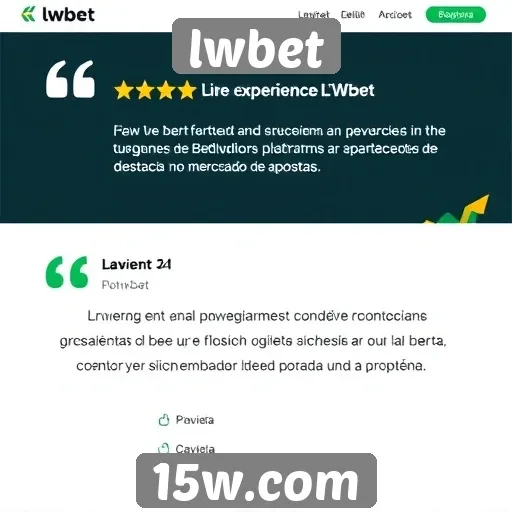 opiniões de usuários sobre a experiência lwbet